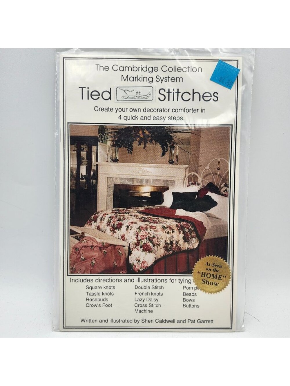 Cambridge Marking System Tied Stitches Decorator Comforter Instructions Booklet